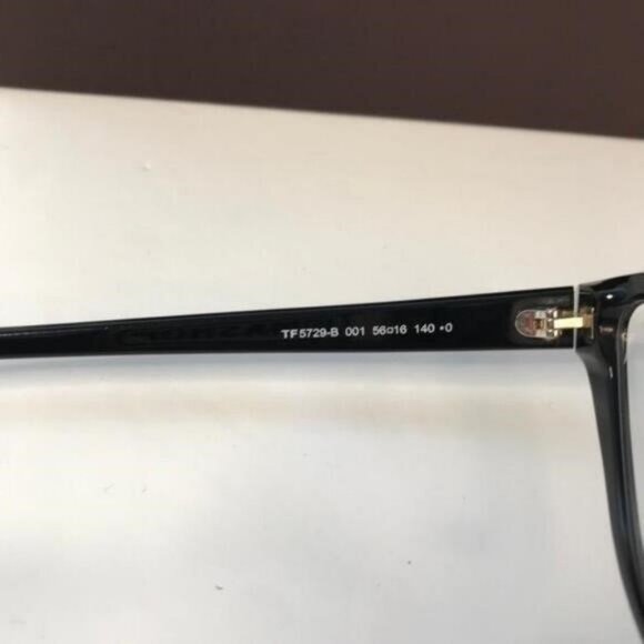 New Original TOM FORD FT5729 - B/V 001 This cat eye optical comes in a shiny - Picture 9 of 9